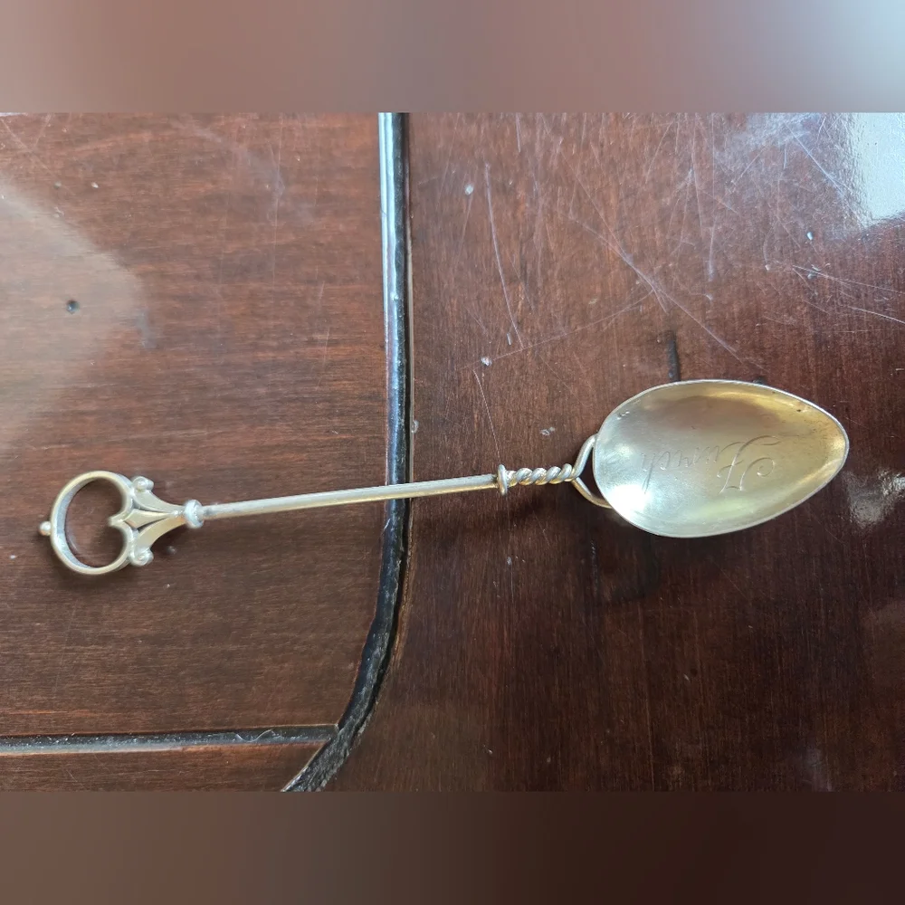 Vintage Souvenir Spoon From Zurich